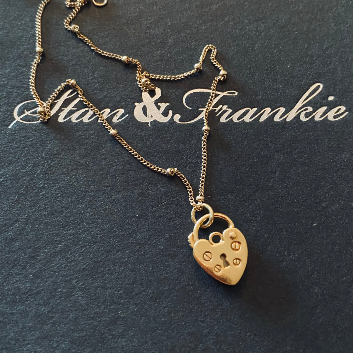 Heart Padlock Necklace – Stan&Frankie