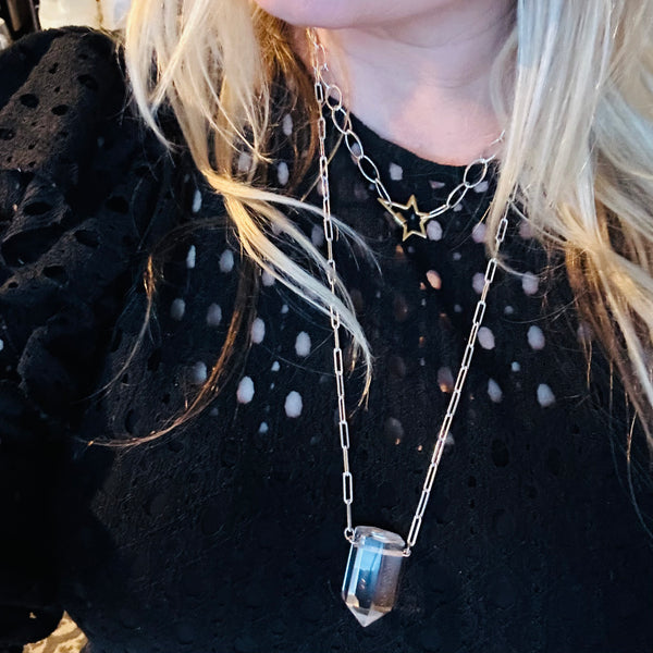 Quartz Crystal Necklace