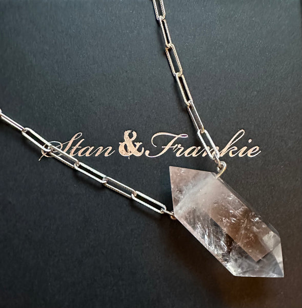 Smoky Amethyst Quartz Necklace